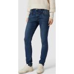 Reduzierte Blaue Buena Vista Straight Leg Jeans aus Baumwollmischung für Damen Größe XXS 