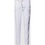 Weiße Unifarbene Buena Vista Malibu 5-Pocket Hosen aus Baumwolle für Damen Größe L 