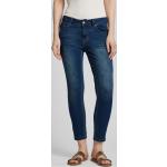 Dunkelblaue Buena Vista Italy Slim Fit Jeans aus Baumwollmischung für Damen Größe L 