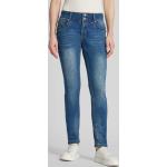 Blaue Buena Vista Slim Fit Jeans aus Baumwollmischung für Damen Größe XL 