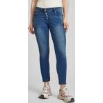 Blaue Buena Vista Malibu Slim Fit Jeans aus Baumwollmischung für Damen Größe M 