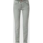 Reduzierte Mintgrüne Buena Vista Malibu Slim Fit Jeans aus Baumwollmischung für Damen Größe XL 