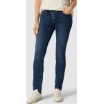 Blaue Buena Vista Malibu Slim Fit Jeans aus Baumwollmischung für Damen Größe XXS 