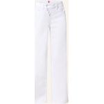 Weiße Buena Vista Malibu Straight Leg Jeans aus Baumwollmischung für Damen Größe S 