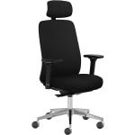 Reduzierte Schwarze Mayer Sitzmöbel Bürodrehstühle aus Textil Breite 50-100cm, Höhe 100-150cm, Tiefe 50-100cm 