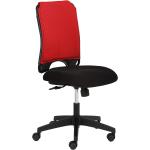 Rote Mayer Sitzmöbel Bürodrehstühle aus Textil höhenverstellbar Breite 50-100cm, Höhe 50-100cm, Tiefe 50-100cm 