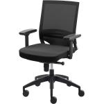 Schwarze Mayer Sitzmöbel Myoptimax Bürodrehstühle aus Textil Breite 50-100cm, Höhe 50-100cm, Tiefe 50-100cm 