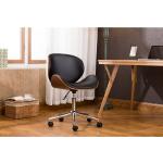 Braune Moderne Ergonomische Bürostühle & orthopädische Bürostühle  aus Kunstleder gepolstert Breite 50-100cm, Höhe 50-100cm 