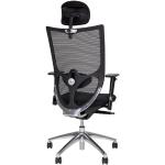 Schwarze Bürostühle mit Kopfstütze gepolstert Breite 0-50cm, Höhe 0-50cm, Tiefe 0-50cm 