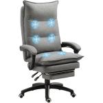 Graue Ergonomische Bürostühle & orthopädische Bürostühle  mit Massagefunktion Breite 50-100cm, Höhe 50-100cm, Tiefe 50-100cm 