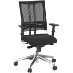 Schwarze Nowy Styl Bürostühle mit Kopfstütze höhenverstellbar Breite 0-50cm, Höhe 0-50cm, Tiefe 0-50cm 