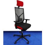 Anthrazitfarbene Rovo Bürostühle mit Kopfstütze höhenverstellbar 