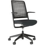 Schwarze Nowy Styl Bürostühle mit Kopfstütze aus Kunststoff höhenverstellbar Breite 0-50cm, Höhe 0-50cm, Tiefe 0-50cm 