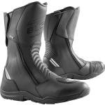 Schwarze Büse Schuhe mit Reißverschluss aus Leder atmungsaktiv Größe 43 für den für den Winter 