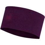 Buff 2 Layers Mw Merino Wool Headband purplish melange