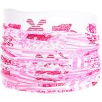 Reduzierte Pinke Buff Loop-Schals für Kinder & Kinderschlauchschals aus Polyester für Mädchen 