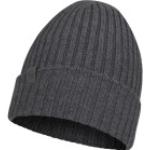 Buff Unisex Norval Merino Wool Knit Hat dunkelgrau