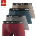 Reduzierte Unifarbene Buffalo Boxer-Briefs & Retropants für Herren 4-teilig 