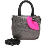 Dunkelgraue Buffalo Glitter Mini Handtaschen für Damen mini 