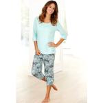 Mintgrüne Buffalo Damenschlafanzüge & Damenpyjamas aus Baumwolle Größe XS 