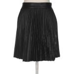 Reduzierte Schwarze Buffalo London Kunstlederröcke aus Kunstleder für Damen Größe S für den für den Sommer 