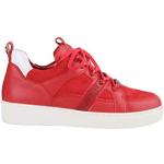 Rote Buffalo Low Sneaker mit Schnürsenkel für Damen Größe 39 