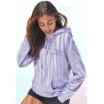 Lavendelfarbene Buffalo Damensweatshirts aus Baumwollmischung Größe XS 
