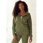 Grüne Buffalo Zip Hoodies & Sweatjacken aus Baumwollmischung für Damen Größe XS 