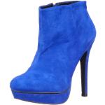 Blaue Buffalo London Damenschuhe aus Veloursleder Größe 37 