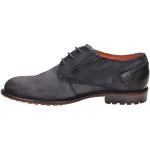 Blaue Business Bugatti Hochzeitsschuhe & Oxford Schuhe mit Schnürsenkel für Herren Größe 43 