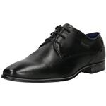 Reduzierte Schwarze Business Bugatti Morino Hochzeitsschuhe & Oxford Schuhe mit Schnürsenkel für Herren Größe 47 