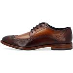 Braune Business Bugatti Hochzeitsschuhe & Oxford Schuhe mit Schnürsenkel für Herren Größe 45 