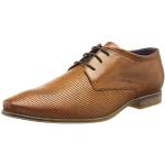 Reduzierte Braune Business Bugatti Morino Hochzeitsschuhe & Oxford Schuhe mit Schnürsenkel für Herren Größe 40 