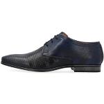 Dunkelblaue Business Bugatti Morino Hochzeitsschuhe & Oxford Schuhe mit Schnürsenkel aus Leder für Herren Größe 42 