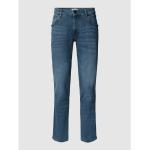 Bugatti Wide Leg Jeans & Relaxed Fit Jeans mit Reißverschluss aus Baumwollmischung für Herren Weite 33, Länge 30 