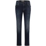Reduzierte Blaue Unifarbene Bugatti Slim Fit Jeans aus Baumwolle für Herren Weite 33, Länge 32 