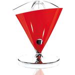 BUGATTI, Vita, elektrischer Entsafter mit Krug aus geblasenem gehärtetem Glas, Fassungsvermögen 0,6 Liter, Edelstahlfilter, 80 W, Rot