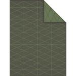Grüne Rauten Bugatti Tex Kuscheldecken & Wohndecken aus Textil 150x200 