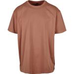 Graue Oversize Build your Brand T-Shirts aus Baumwolle für Herren Größe S 