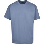Blaue Oversize Build your Brand T-Shirts aus Baumwolle für Herren Größe S 