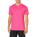 Pinke Build your Brand T-Shirts enganliegend für Herren Größe 5 XL 