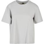 Graue Oversize Build your Brand T-Shirts aus Baumwolle für Damen Größe XL 