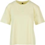 Gelbe Oversize Build your Brand T-Shirts aus Baumwolle für Damen Größe 3 XL 