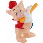 Bullyland 12490 - Spielfigur Pfeifer aus Walt Disney Die drei kleinen Schweinchen, ca. 5,2 cm, detailgetreu, ideal als kleines Geschenk für Kinder ab 3 Jahren