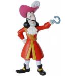 Reduzierte 9 cm Bullyland Disney Jake und die Nimmerland Piraten Captain James Hook Piraten & Piratenschiff Sammelfiguren 