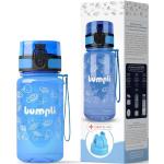 Bumpli Trinkflasche mit Strohhalmdeckel (350ml) blau