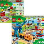 Bundle: LEGO® DUPLO 10875 Güterzug + 10882 Eisenbahn Schienen