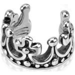 Silberne Elegante Ear Cuffs & Ohrklemmen poliert aus Silber für Herren 1-teilig 