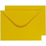 Gelbe Briefumschläge ohne Fenster 
