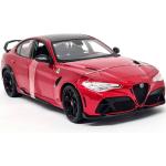 Rote Bburago Alfa Romeo Giulia Modellautos & Spielzeugautos 